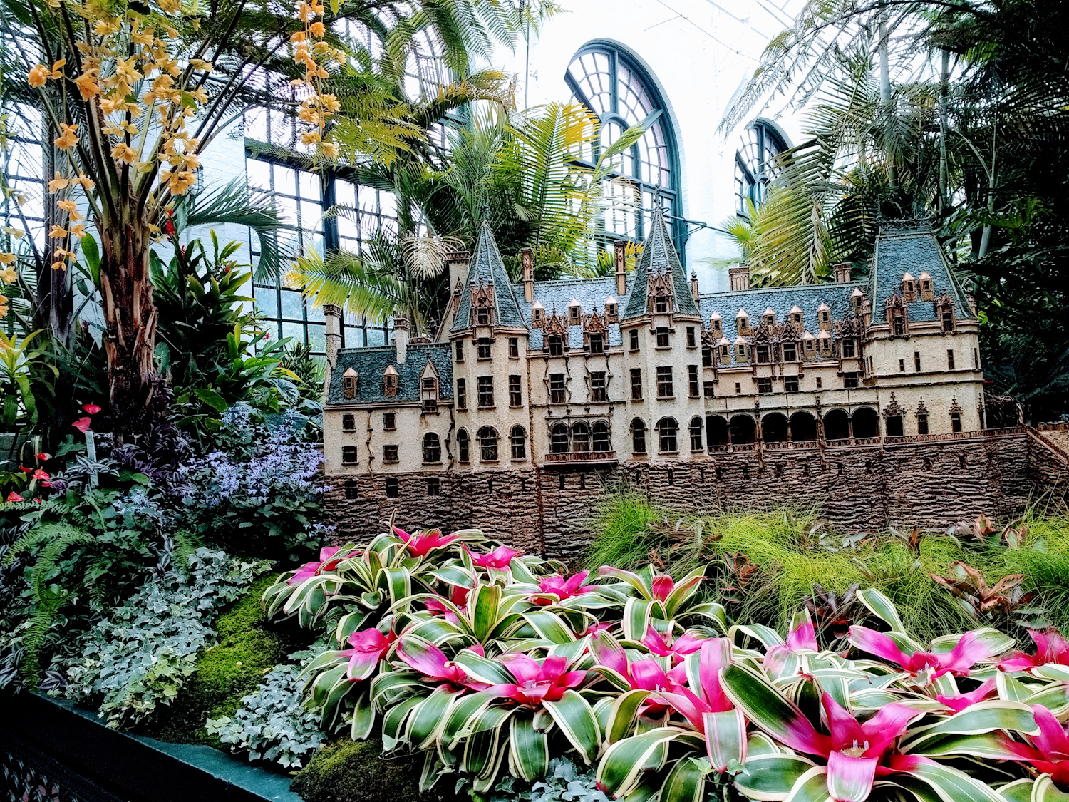 Miniature of Biltmore House inside Conservatory